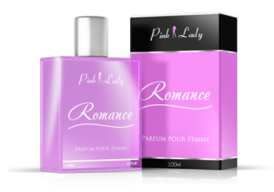 Créatiion graphique pour le parfum Romance