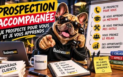Prospection accompagnée : apprenez en faisant